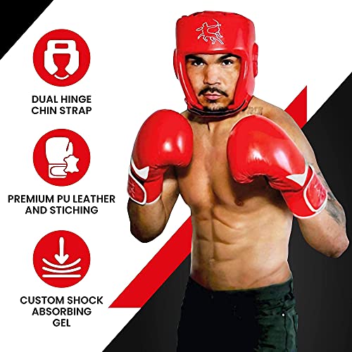 Centaur Athletica Boxing Gloves (2 Pairs), Boxing Headgear (2 Set