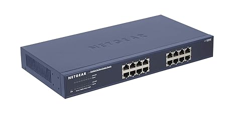 Netgear Jgs516 16 Port Gigabit Ethernet Switches 10 100 1000 Mbps Buy Netgear Jgs516 16 Port Gigabit Ethernet Switches 10 100 1000 Mbps Online At Low Price In India Amazon In