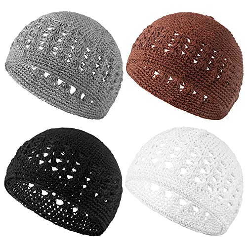 Kufi Hat for Men Knit Kufi Cap Crochet 