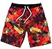WUAMBO Men's Swim Trunks Quick drying Surf Board Beach Shorts