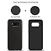 TENDLIN Galaxy S10e Case Leather Flexible TPU Silicone Hybrid Slim Case Compatible with Samsung Galaxy S10e (Black)