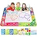 massway Aqua Doodle Mat, Magic Doodle Mat Large Water Drawing Mat for Kids Educational Toys Toddler Mess Free Doodle Aqua Magic Mat for Age 2 3 4 5 6 7 8 Year Old