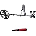 MINELAB Equinox 900 Multi-Frequency Collapsible Metal Detector for Adults Bundle with PRO-FIND 40 Pinpointer
