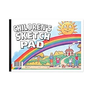 Silvine-A4-Childrens-Sketch-Pad-40-Sheets-of-80gsm-Bulky-Drawing-Paper-210-x-297mm-410 Silvine A4 Children's Sketch Pad. 40 Sheets 80gsm Bulky Drawing Paper