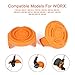 Spool Cap Cover for Worx,Trimmer Replacement Spool Cap Covers for Worx,Suitable for Worx Weed Eater (3 Pack)