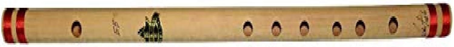 PAL MUSIC HOUSEยฎ concert C scale six holes finest indian bansuri bamboo flute