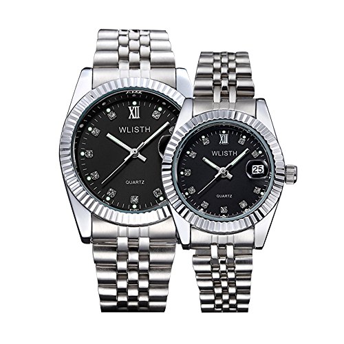 Fashion/business watch wrist watch for lovers/couples analog quar…
