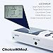 ChoiceMMed Portable TENS Unit - Electronic Pulse Massager - Muscle Stimulator Machine for Women and Men - EMS Electrotherapy Muscle Stimulator - 4 Pads - Electronic Pulse Stimulator