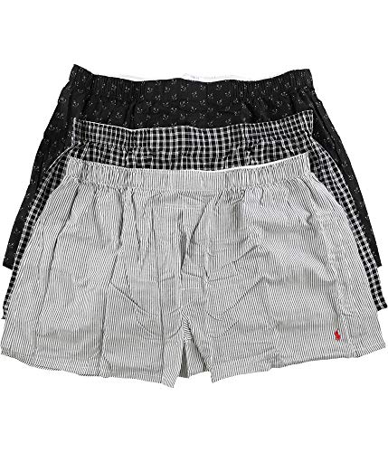 Polo Ralph Lauren Men's 3-Pack Woven Boxer