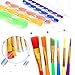 Mandala Dotting Tools, Angela&Alex Mandala Painting Tool Kits Brushes Paint Tray for Painting Rocks Coloring Drawing and Drafting Art Supplies
