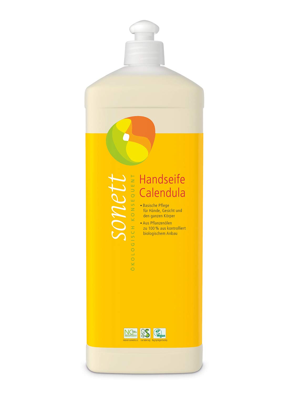 Calendula Hand Soap Basic Care for Hands, Face and Whole Body 1 Litre