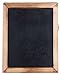 Dwellbee Rustic Wood Collapsible Double Sided Chalkboard Sign, 7.5