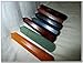 Jet International Jet Fantastic Chakra Gemstone Massage Wand Free Booklet Crystal Therapy Set 3.5 inch - 4 inch Approx. Crystal Therapy Faceted Geometry