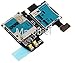 MMOBIEL Sim Tray SD Card Reader for Samsung Galaxy S4 i9295 Active Holder Memory Slot Flex Replacement part incl 2 x screwdriver for installation