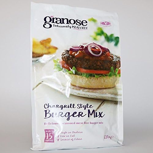 Granose | Chargrilled Style Burger Mix | 1 x 120g