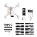 Morpilot® for Hubsan x4 H107C+ Plus Replace Spare Parts Crash Pack Kit Battery Motor Prop Body Shell