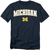 Official Collegiate Arch Logo Unisex Adult T Shirt Collection 1