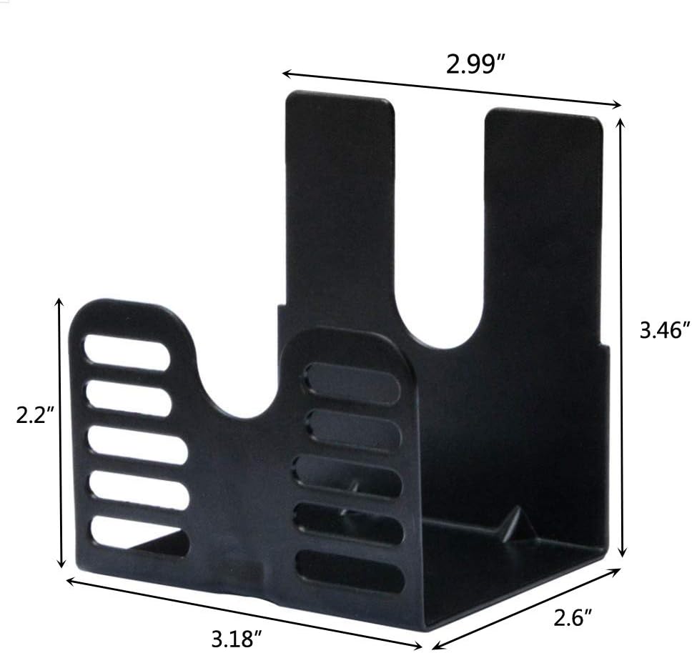 onlyfire Universal Barbecue Grill 3 Inch Slide Rotisserie Motor Bracket, 2 pcs Screw, Black : Garden & Outdoor