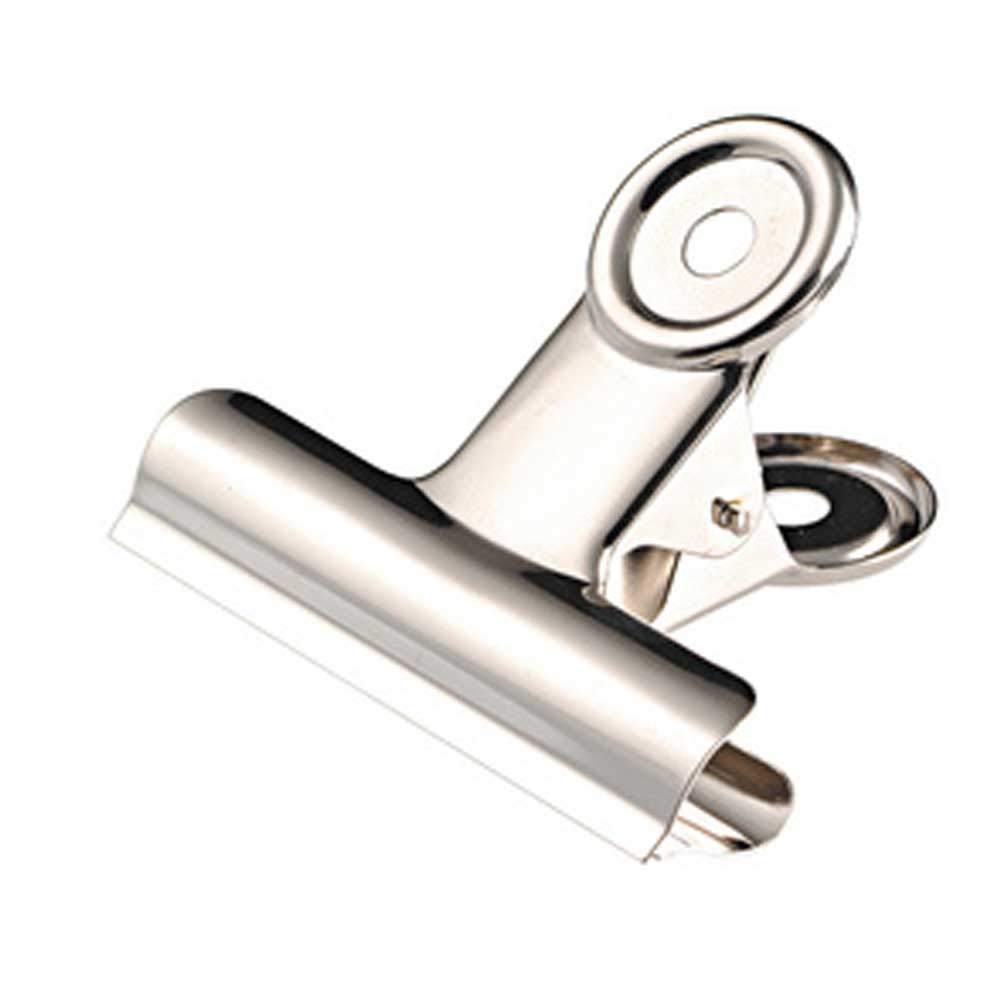 Wonday Metal Letter Clamp, Colour: Nickel, Width: 50 mm