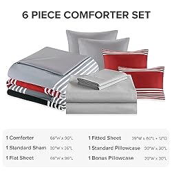 Comfort Spaces Twin XL Comforter Sets with Sheets