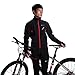 RockBros Winter Cycling Fleece Thermal Windproof Jacket Outdoor Sport Coat Casual Riding Long Sleeve Jersey for Men Black