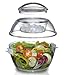 Prodyne Acrylic Iced Up Salad To Go Bowl, 5.5 Qt.