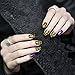 Nail Stencils, ETEREAUTY 180 Pieces Nail Vinyls Stencil Sticker Sheets for Nail Art Design