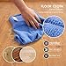 Masthome 30 Pack Microfiber Cleaning Cloths, 14 x14 Inch, Reusable and Washable Cleaning Rags, Lint Free Streak Free Multi-Function Cleaning Towels for House, Kitchen, Car, Window