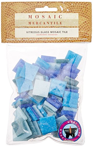Mosaic Mercantile Color Family Seascape Mosaic Tiles, 1/2-Pound