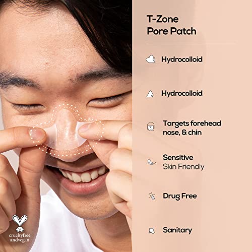 Hanhoo TZone Pore Patch Hydrocolloid Nose Patches For Blackheads