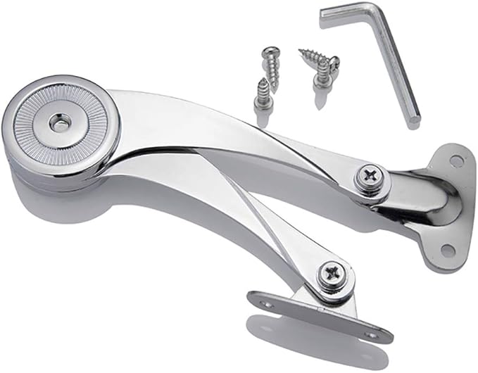 2X Bisagras de la ayuda Puertas Armario Muebles de la ventana