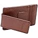 kinzd Money Clip, Front Pocket Wallet, Genuine Leather RFID Blocking Strong Magnet Minimalist Thin Wallet For Mens Brown Clip Wallet Credit Card Holder