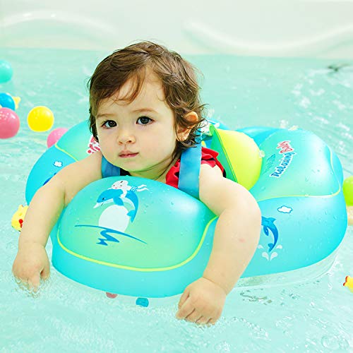 image for Joyork Baby Pool Float Upgrade Inflatable Baby Swimming Float Ring Bab