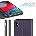 iPhone Xs Case, SHIELDON Genuine Leather Premium iPhone Xs Wallet Case [Auto Sleep/Wake] [Folio Cover] [Stand Feature] with Credit Card Slots Protection Case Compatible with iPhone Xs (2018) - Purple