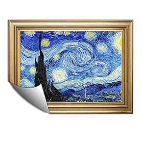 Wall Murals for Bedroom Famous Pictures Collection Removable Wallpaper Peel and Stick Wall Stickers - 24x32 inches