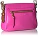 Fossil Harper Small Crossbody, Hot Pink