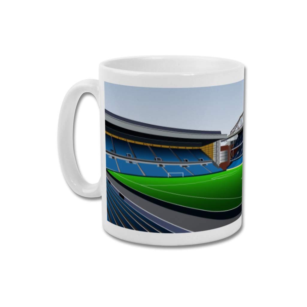Home Ground GroundDesigns Rangers FC Mug IBROX Football Stadium Gift