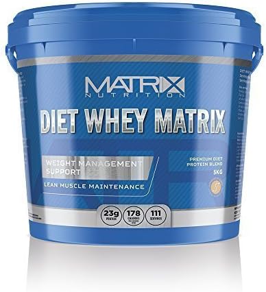 Matrix Nutrition Diet Whey Protein Powder Shake - Meal Replacement Weight Loss Shake (Chocolate Mint, 5KG)