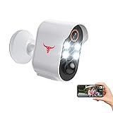 GlowPop 1080p Wireless Security Camera with AI
