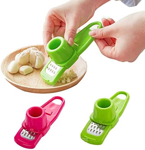 Multi Functional Ginger Garlic Grinding Grater Planer Slicer Mini Cutter Cooking Tool Kitchen Utensils Kitchen Accessories (Random Colors)