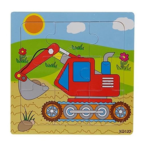 Brain Tetris Block, Early Education 40-PCS Colorful Wooden Tangram Jigsaw Puzzles Intelligence Puzzle for Preschool Children Kids