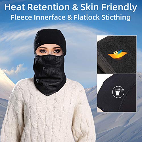 ILM Motorcycle Balaclava Ski Mask Riding All Season Headwear for Skateboard Mountain Bike