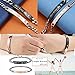 Gift for Lover His Queen Her King Stainless Steel Couple Bracelets for Women Men Jewelry Matching Set