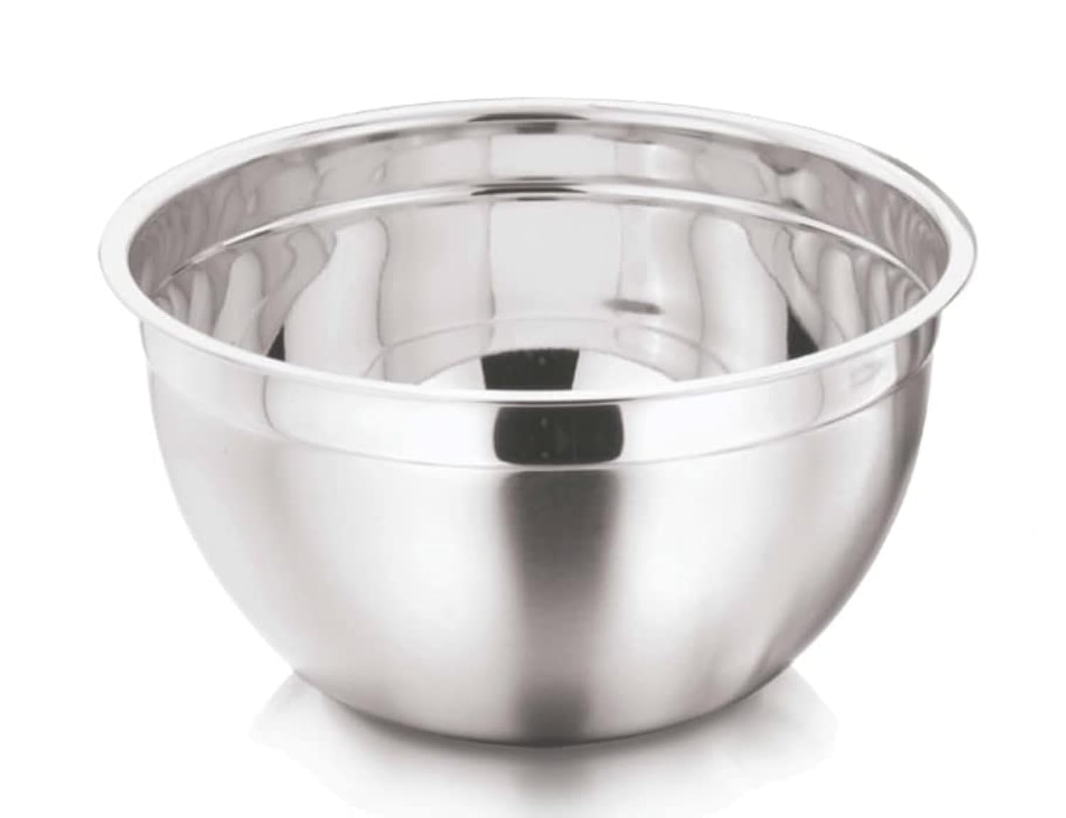 Tredoni Professional Stainless Steel 26cm Deep Mixing Bowl, Multi-Use Heavy-Duty Rustproof Cooking/Baking Bowl (26 cm // 4.7 Liter)