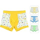 Cartoon Boys Boxer Brief 4-pack Underwear Set Underpants Boyshort Underwear