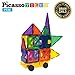 PicassoTiles Building Blocks Inspirational Kit 3D Building Construction Toys Clear Magnetic Stacking Set STEM Playboards Magnet Felt Tiles Novelty Games, Creativity Beyond Imagination