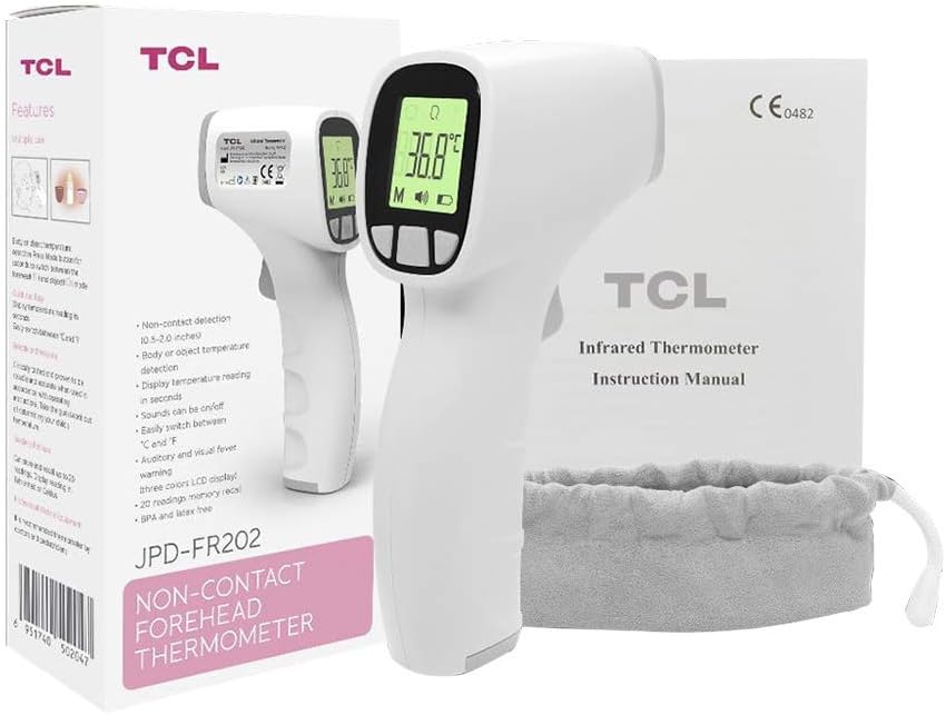 termometro no touch per adulti braun