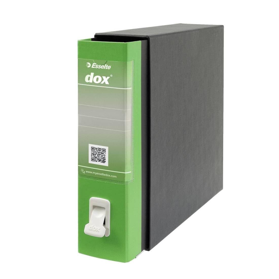Rexel Esselte Dox 2 Class Box Lever Arch File, A4. Green
