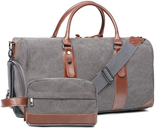 duffle bag grey