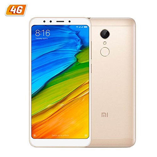 Xiaomi Redmi 5 Dorado Móvil 4g Dual Sim 5.7'' Ips Hd/8core/16gb/2gb Ram/12mp/5mp